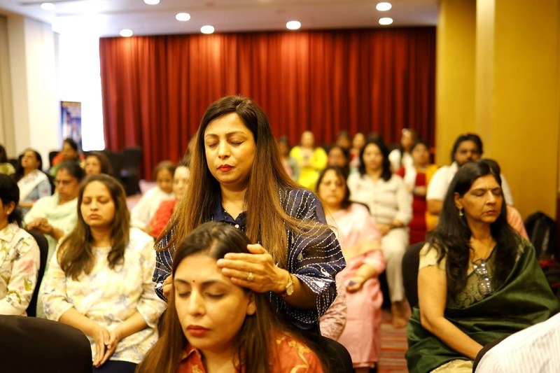 Hands-on Reiki energy attunement healing